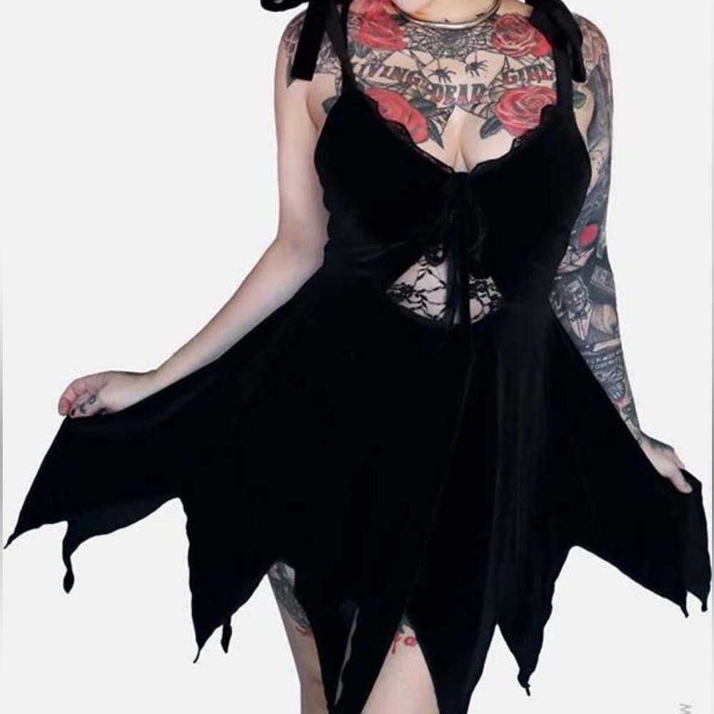 *SOLD* Forest Ink Fairy dress